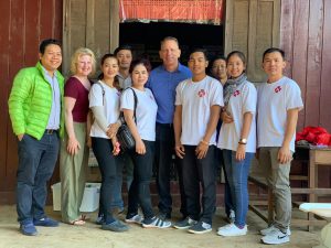 Volunteer - Valerie, Bill, Chinda and team