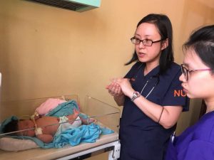 Patient - Dr Liz Ang and staff