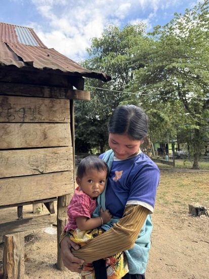 Mother and Child in Ratanakiri